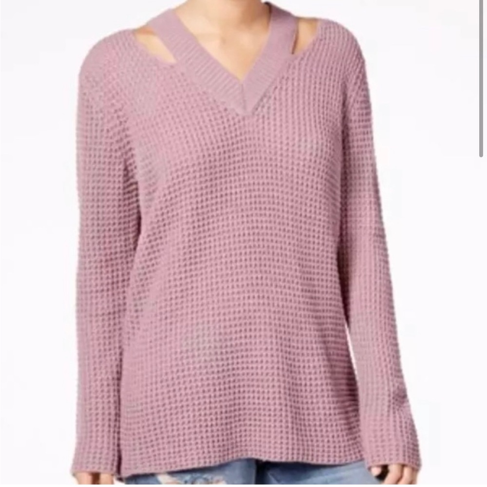 Hooked Up (Macy’s) Cutout Sweater
